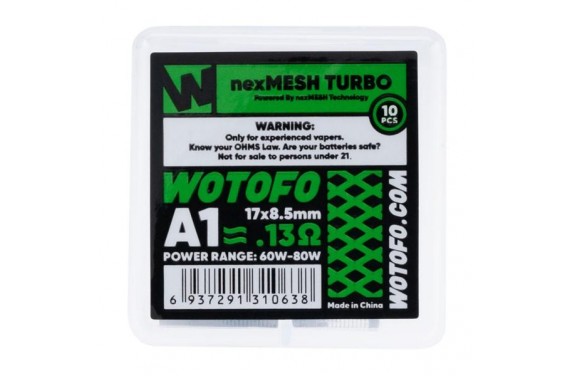 NEXMESH  TURBO 0.13 OHM